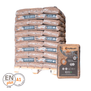 Pellet CYL ENplus A1 - 2 Palets, 154 sacos de 15 kg