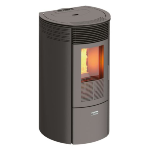 Estufa de pellet Wi-Fi Elipse 10 kW gris Stove Canadian - estufa de pellet de 10 kW