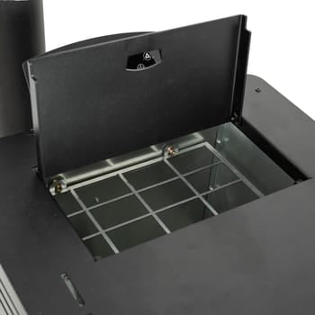 estufa de pellet watt 9 kw blanco