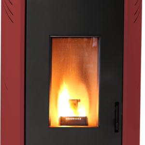Estufa de Pellets CTL Zara 8 kW Burdeos , Negra , Blanca - estufa de pellet de 8 kW