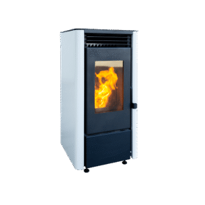 Estufa Pellet 9,5 kW 160 m² WiFi - estufa de pellet de 9,5 kW