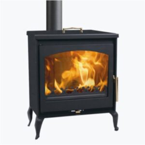 Estufa de Leña 8 kW con Horno Calienta Platos – Doble Combustión, Ecodesign 2022