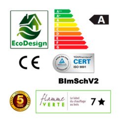 Estufa de Leña 5,4 kW Triple Combustión – Ecodesign 2022, Clase A - Imagen 5