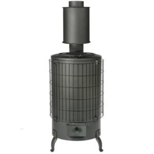 Estufa de Leña 7,7 kW de Alto Rendimiento – Compacta, Potente y Eficiente