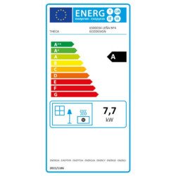 Estufa de Leña 7,7 kW de Alto Rendimiento – Compacta, Potente y Eficiente - Imagen 5