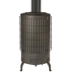 Estufa de Leña L4 Económica 7,4 kW THECA 120 mm – Alto Rendimiento 84 % - Imagen 2