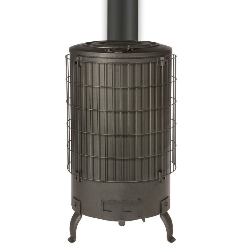 Estufa de Leña L4 Económica 7,4 kW THECA 120 mm – Alto Rendimiento 84 %