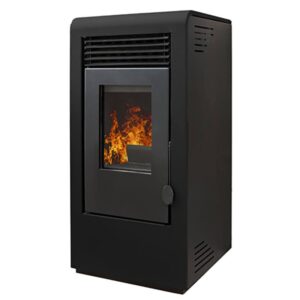 Estufa de Pellet POWER 10 10 kW VERTEX – Clase A+++, Alta Eficiencia y Bajas Emisiones