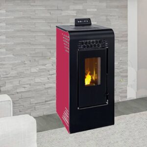 Estufa de Pellet POWER 8 8 kW VERTEX – Clase A+++, Alta Eficiencia y Bajas Emisiones