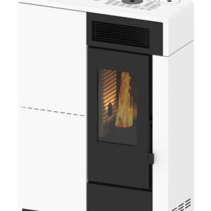 Estufa de Pellets Canalizable de Pasillo Nevado 13 kW | WiFi – Clase A+